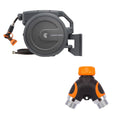 Retractable Garden Hose Reel 1/2 Inch x 100 ft A10219