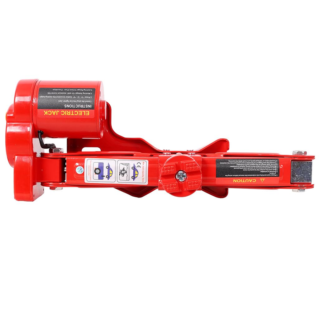 12V 3 Ton Electric Car Jack with Lug Wrench and Carrying Case A469
