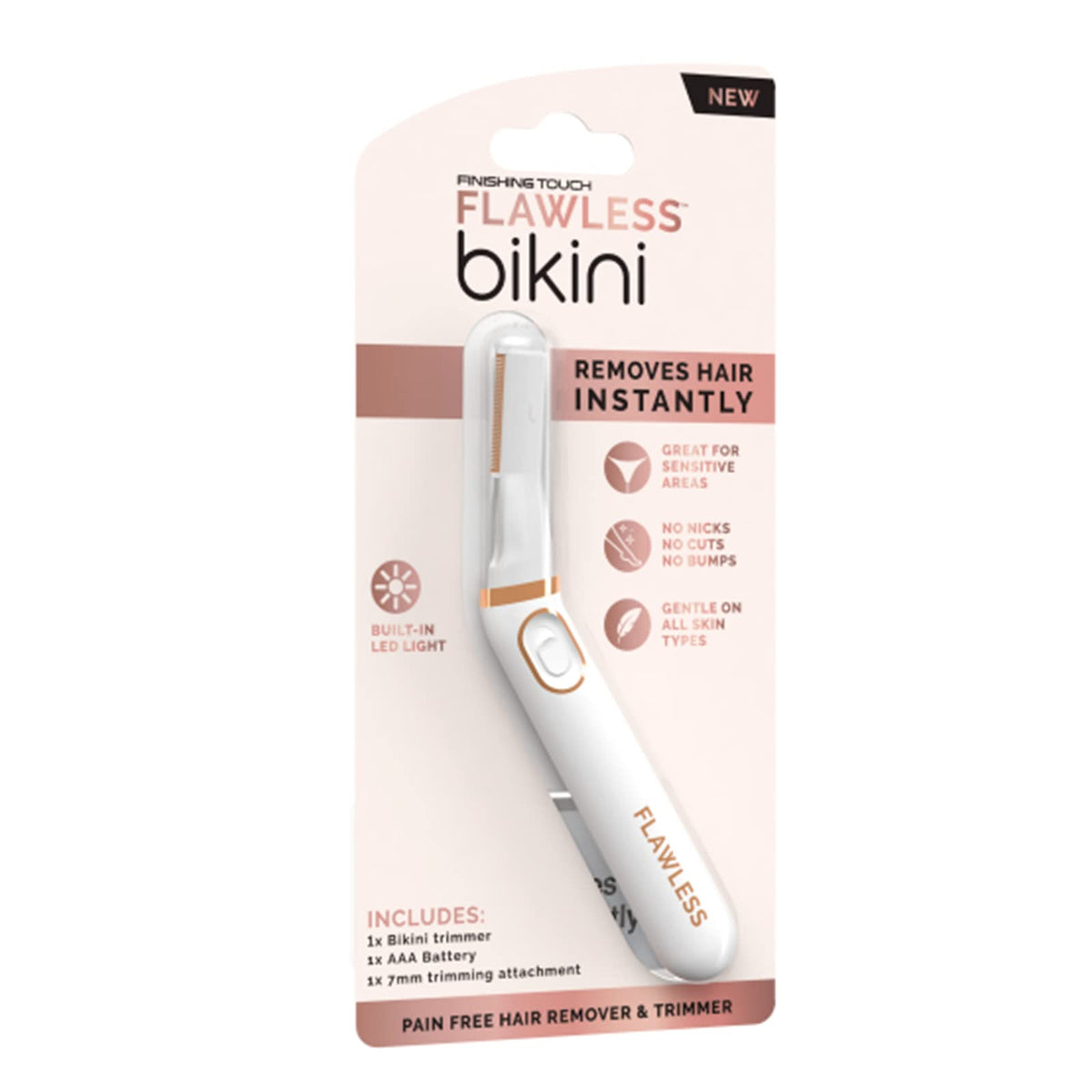 Bikini Trimmer & Hair Remover with LED Light E229