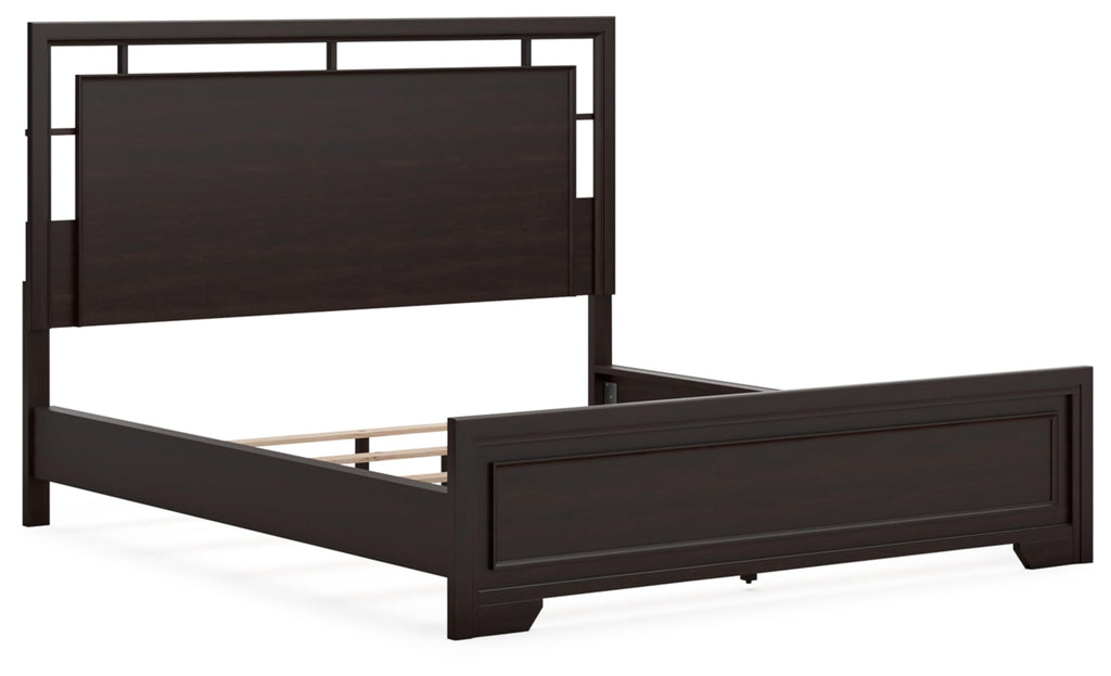 California King Panel Bed B5998