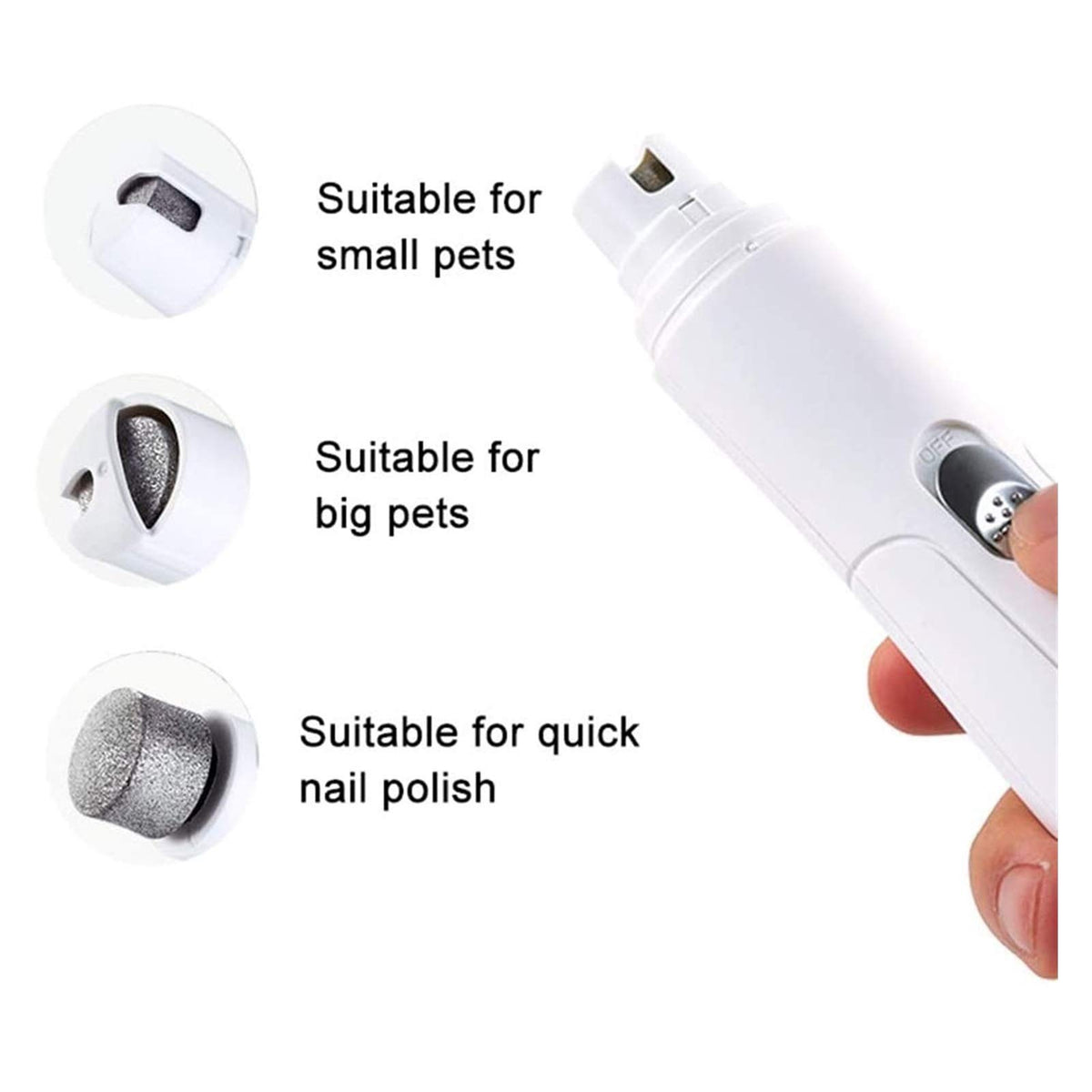 Rechargeable Electric Dog Nail Grinder N236