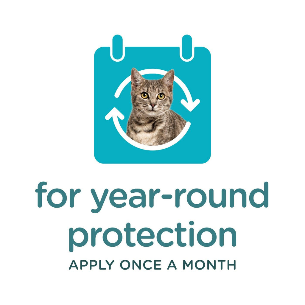 Flea & Tick Topical Cats 3-Month G4247