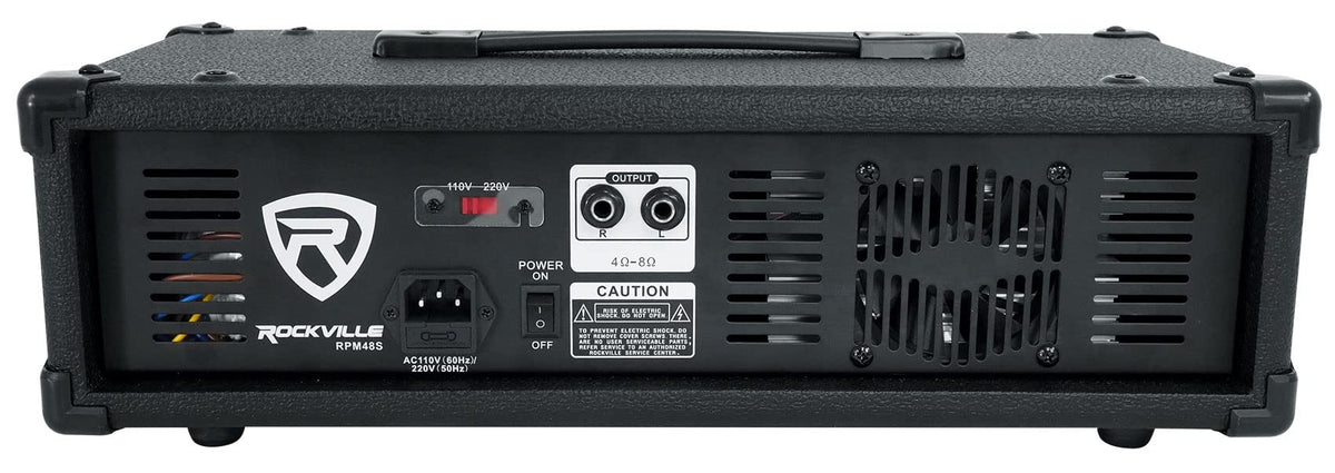 10" DJ PA Speaker Pair with Powered Mixer S890842