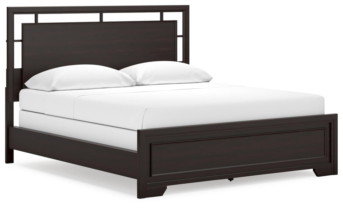 California King Panel Bed B5998