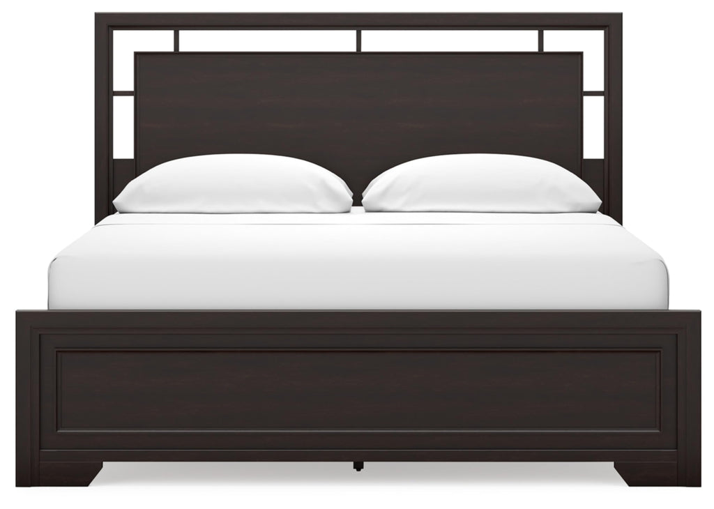 California King Panel Bed B5998