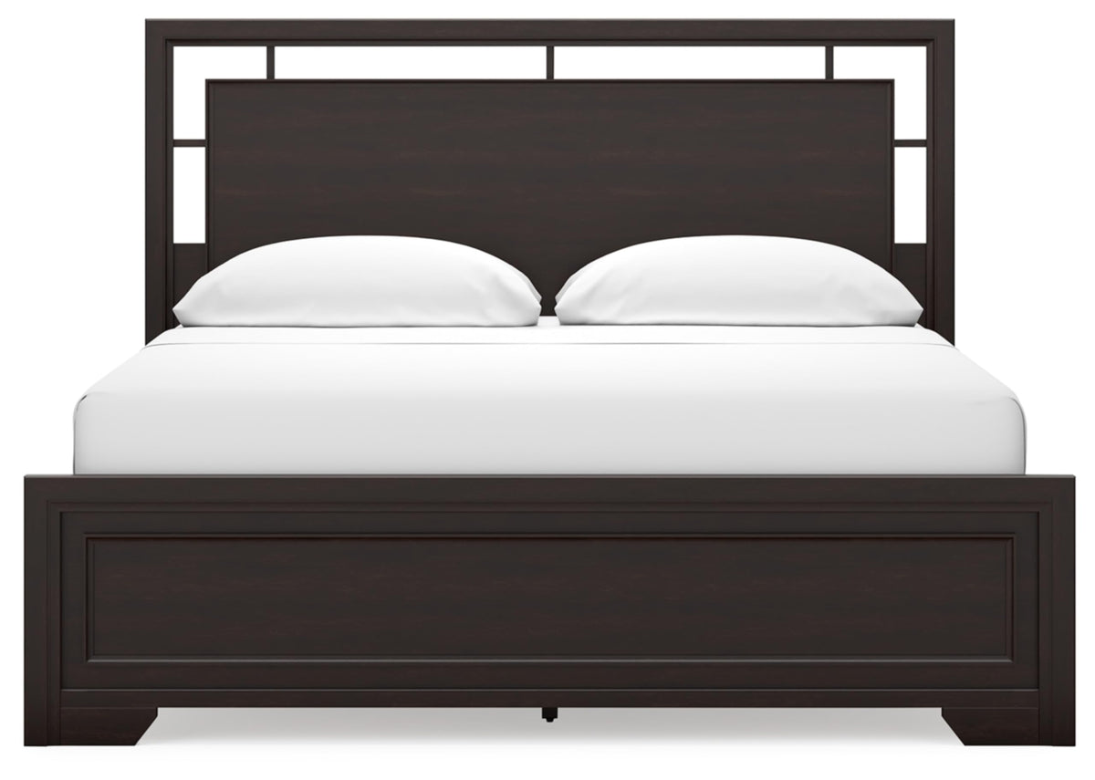 California King Panel Bed B5998