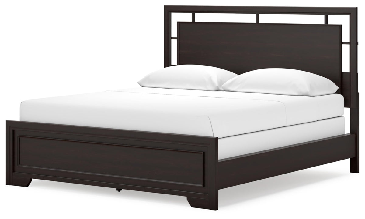 California King Panel Bed B5998