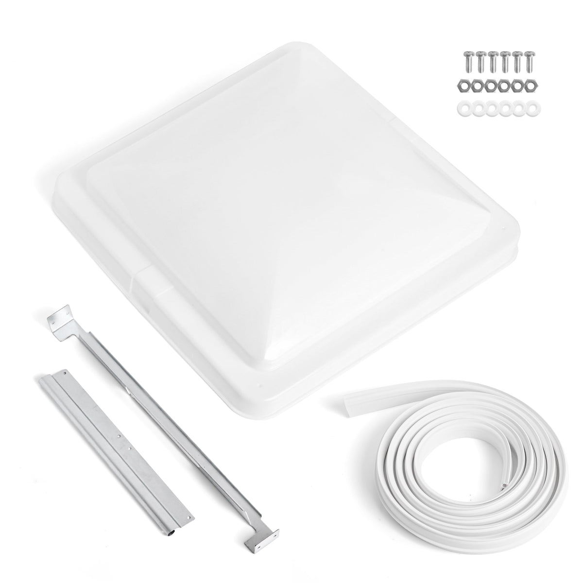 14" RV Roof Vent Cover with Rubber Seal Strip J426492