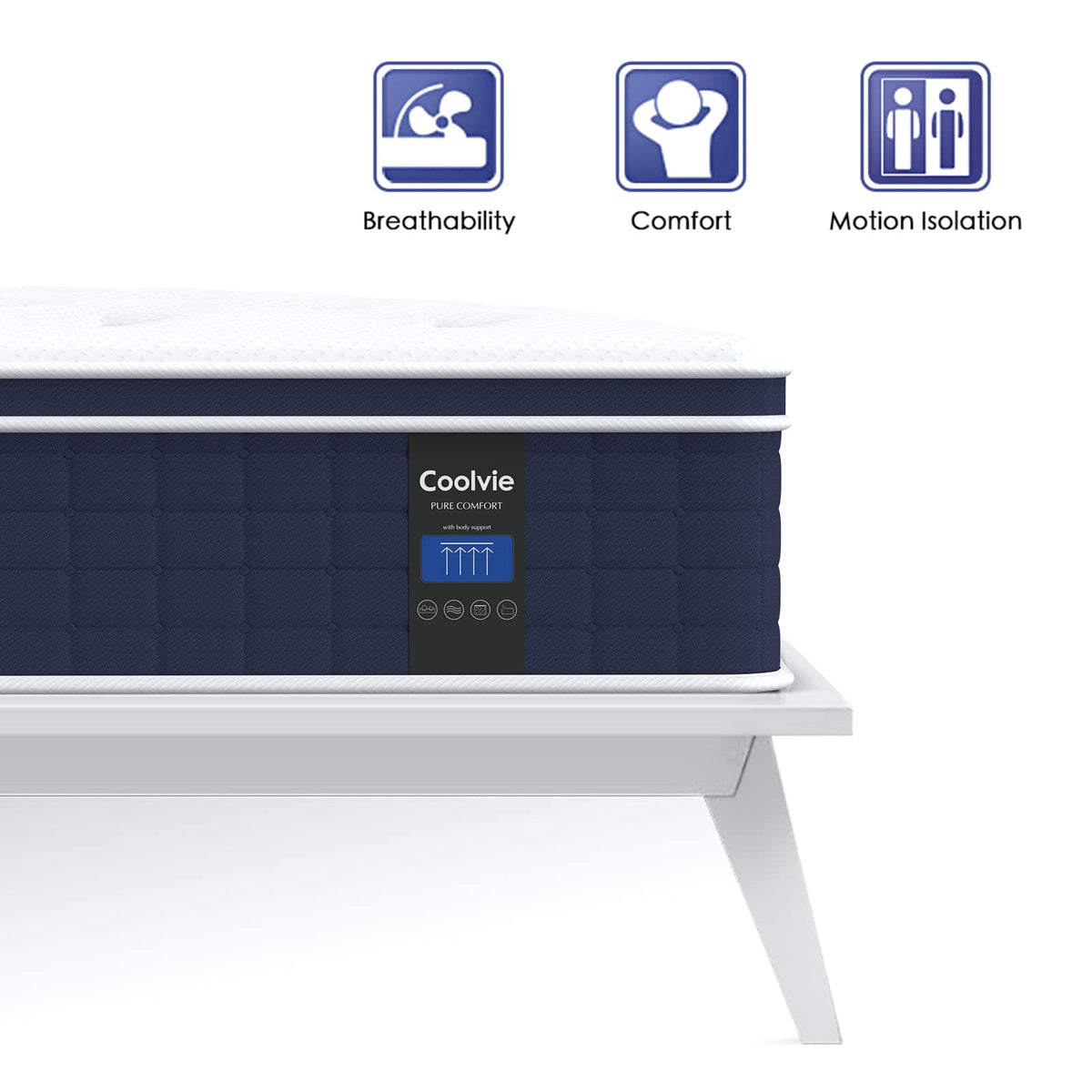 12 Inch Twin XL Medium Firm Mattress Z1688