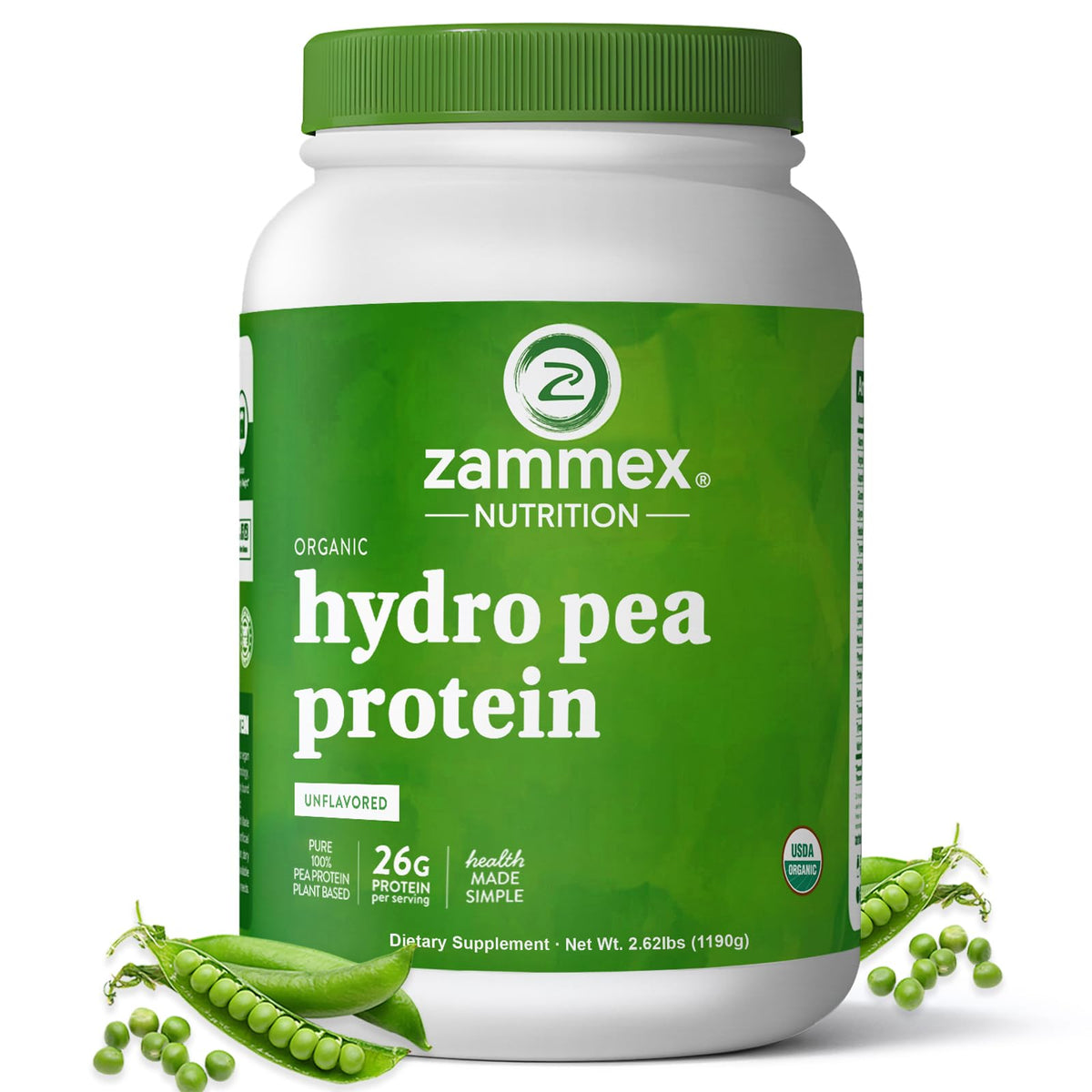 Organic Pea Protein Powder 2.62lbs B194