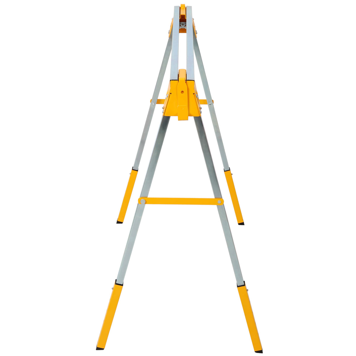 2 Pack Adjustable Height Steel Sawhorse F39509