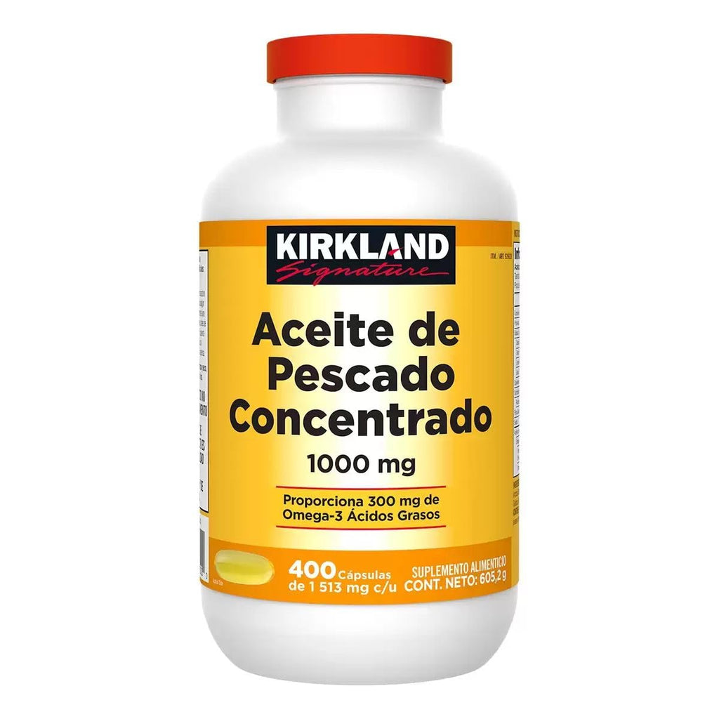 Fish Oil Concentrate 1000mg 400 Softgels I652