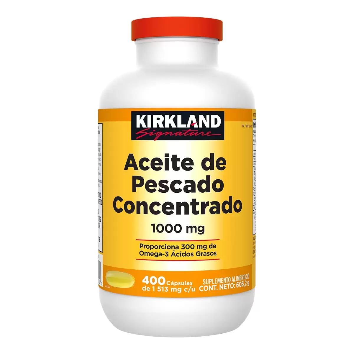 Fish Oil Concentrate 1000mg 400 Softgels I652