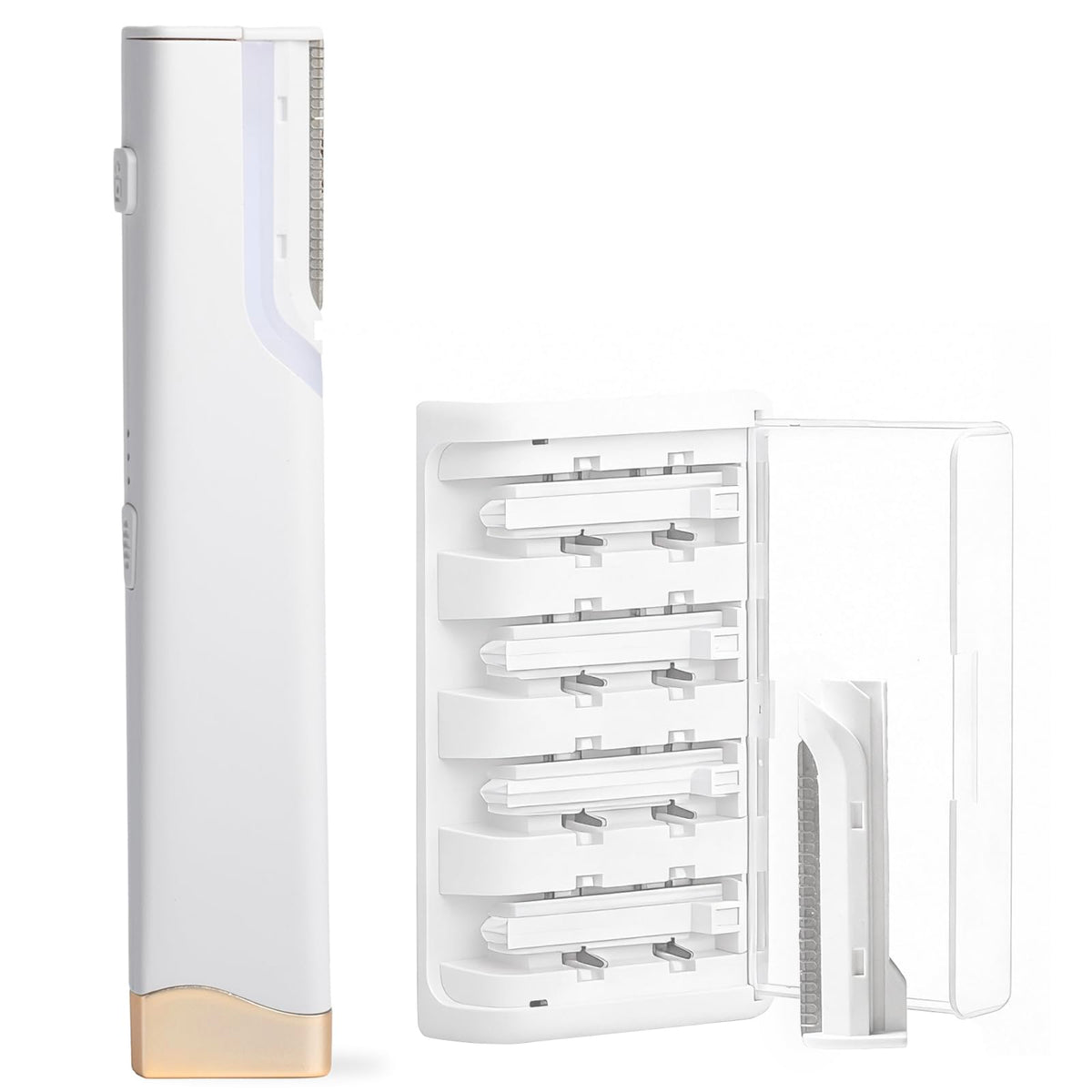 Electric 3-Speed Facial Razor with LED Light P2421