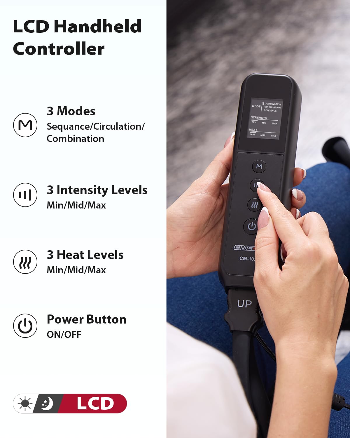 Leg Massager with Heat and Compression K550791