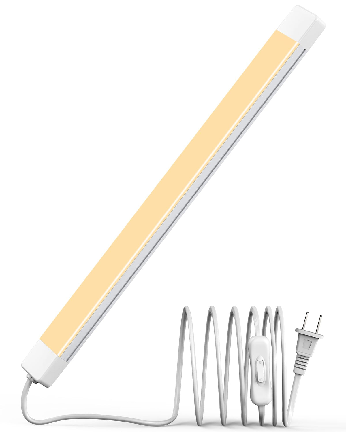 16" Under Cabinet LED Lights Plug in Workbench Light 700LM 2700K R965