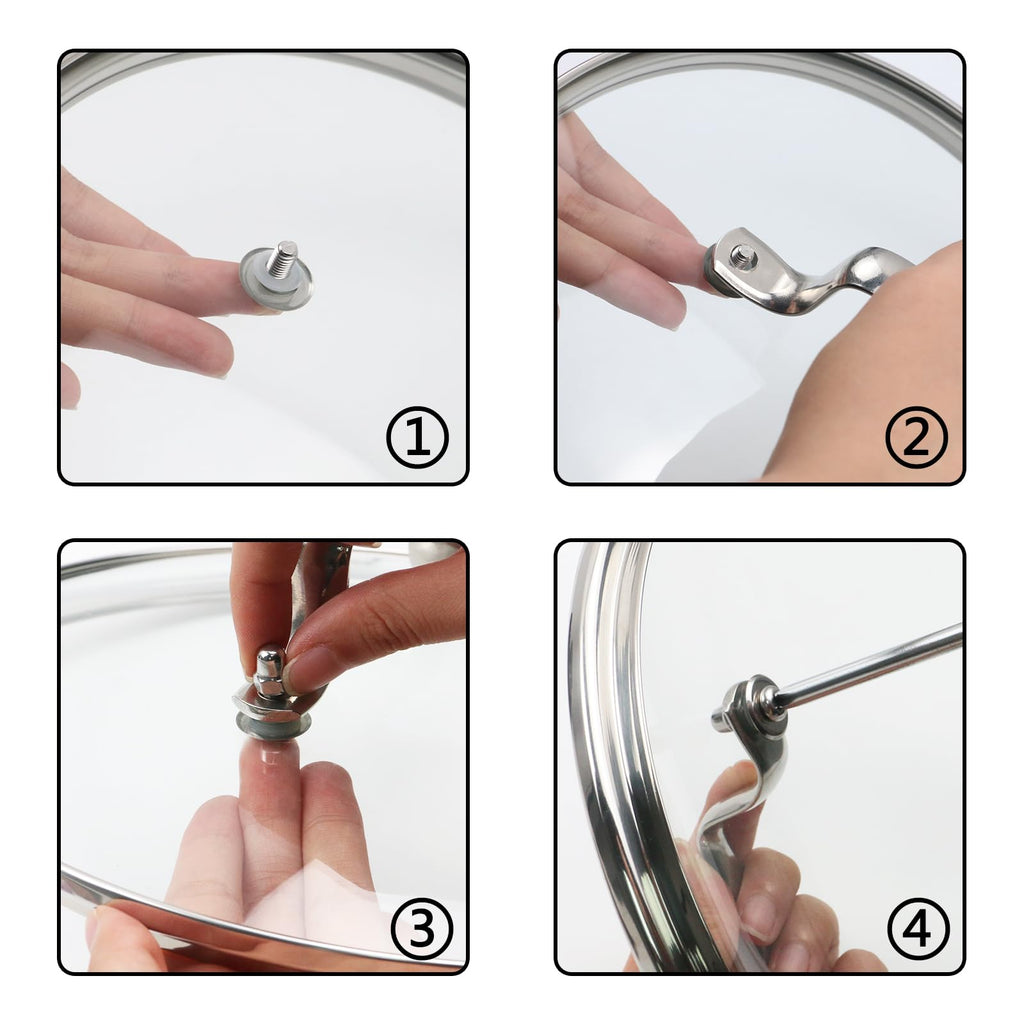 10 Inch Tempered Glass Pot Lid C3023
