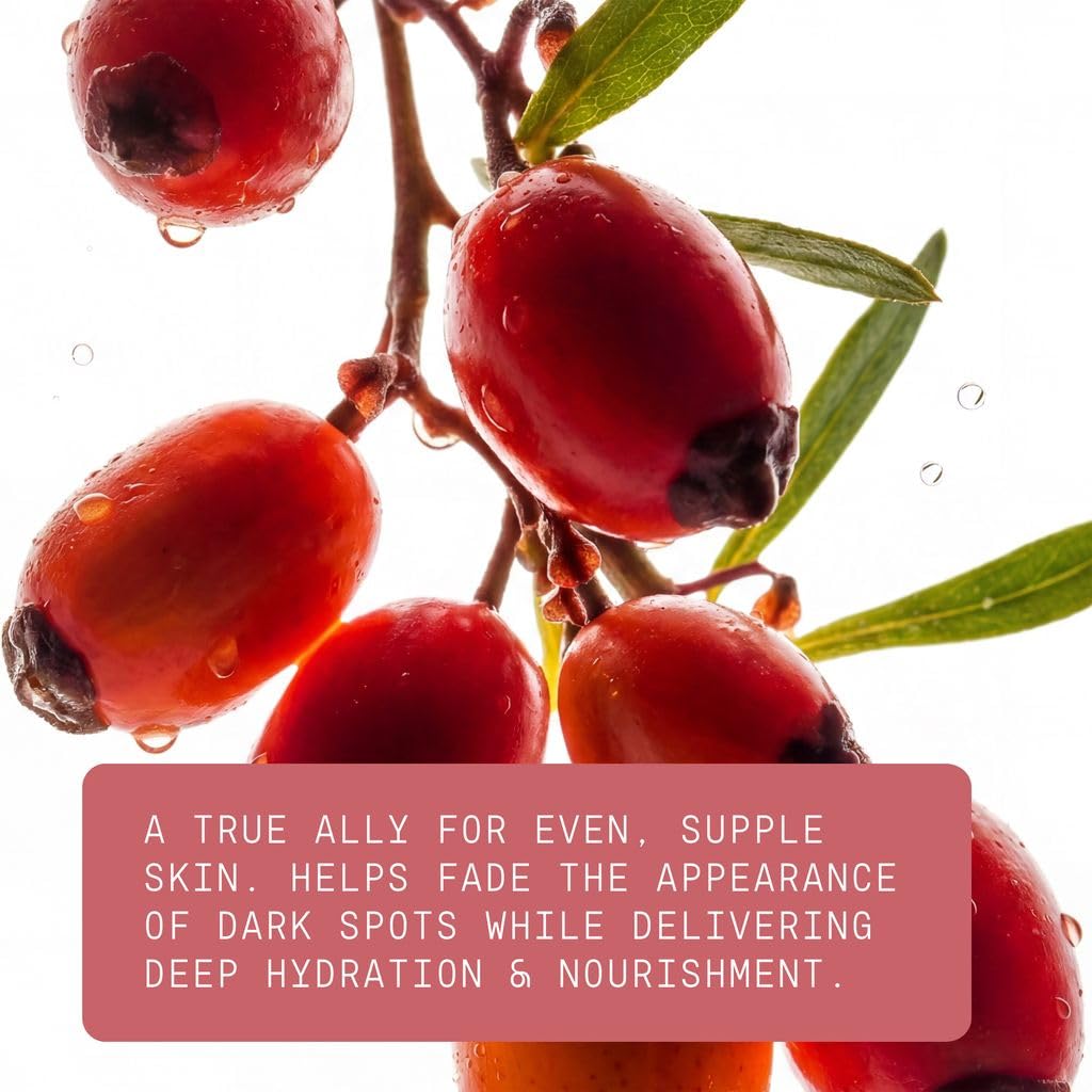 Cold-Pressed Unrefined Rosehip Seed Oil 1 oz Z4325