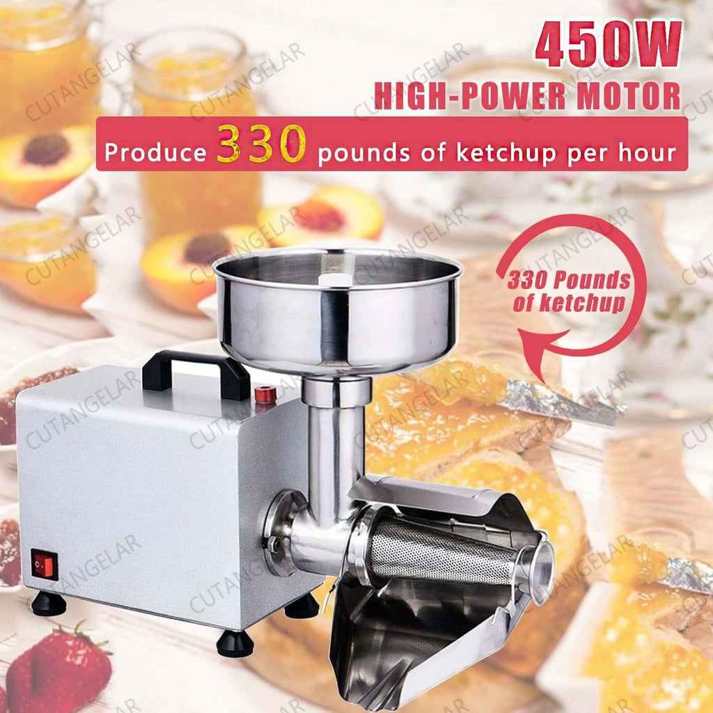 450W Large Capacity Stainless Steel Jam Machine K895
