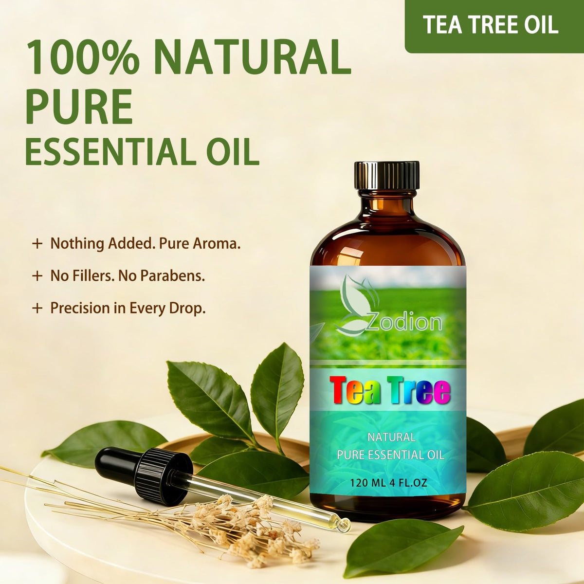 Lavender and Tea Tree Essential Oil 4 Fl Oz L17548