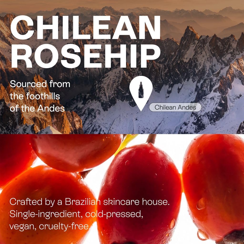 Cold-Pressed Unrefined Rosehip Seed Oil 1 oz Z4325