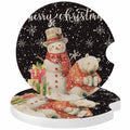 Absorbent Ceramic Stone Car Coasters Set of 2 W484