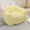 Faux Fur Bean Bag Sofa with Memory Foam V711030