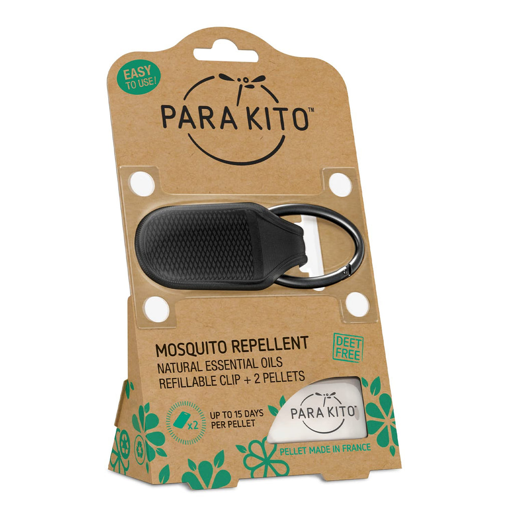 Mosquito Insect & Bug Repellent Clip with Natural Essential Oils Black U6951
