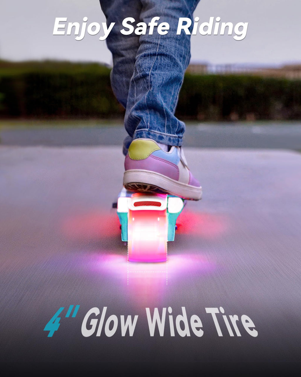 Electric Scooter for Kids, 5 MPH, LED Light-Up Wheels, Ages 3-8 T392