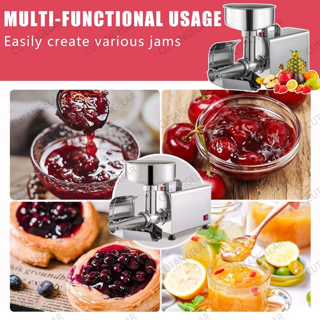 450W Large Capacity Stainless Steel Jam Machine K895