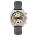 41mm Chronograph Watch with Leather Strap G86915