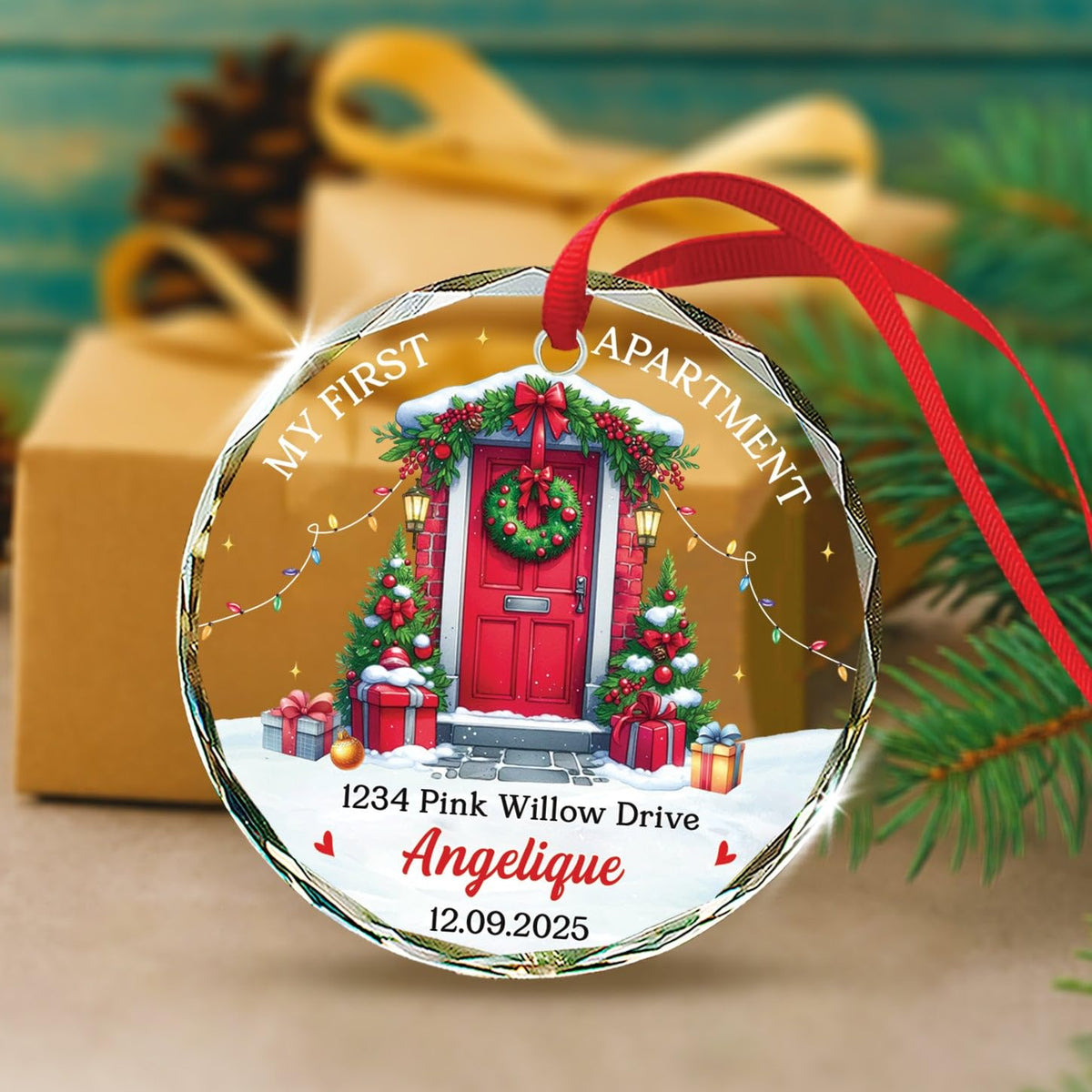 Glass Ornament Christmas 2026 C452782