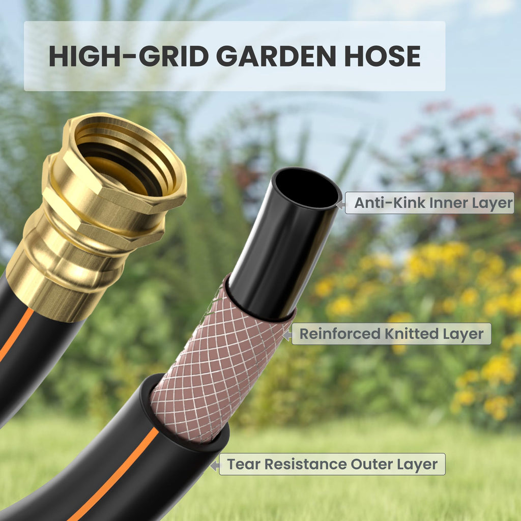 Retractable Garden Hose Reel 1/2 Inch x 100 ft A10219