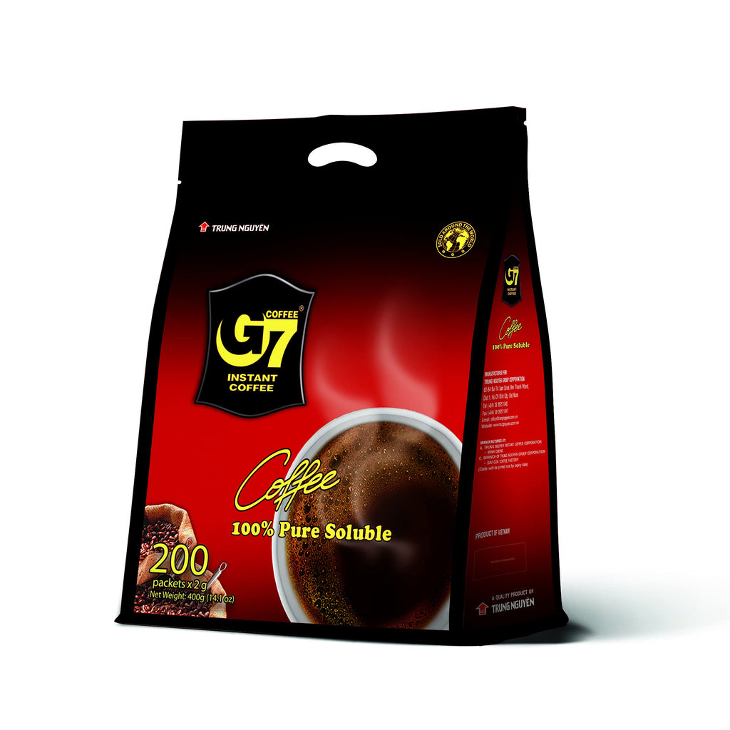 Black Instant Coffee 200 Sachets H7918