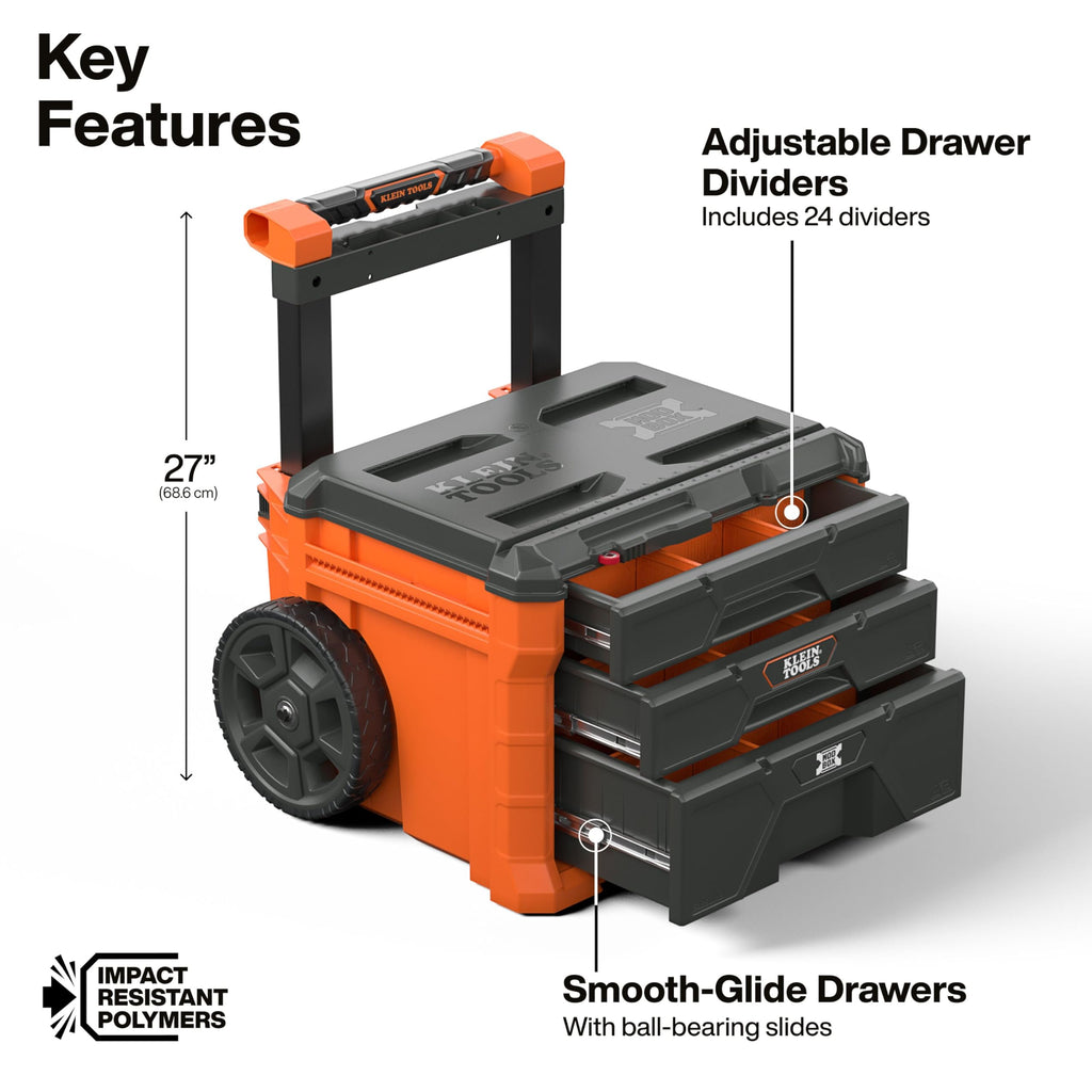 Three Drawer Rolling Toolbox B73655
