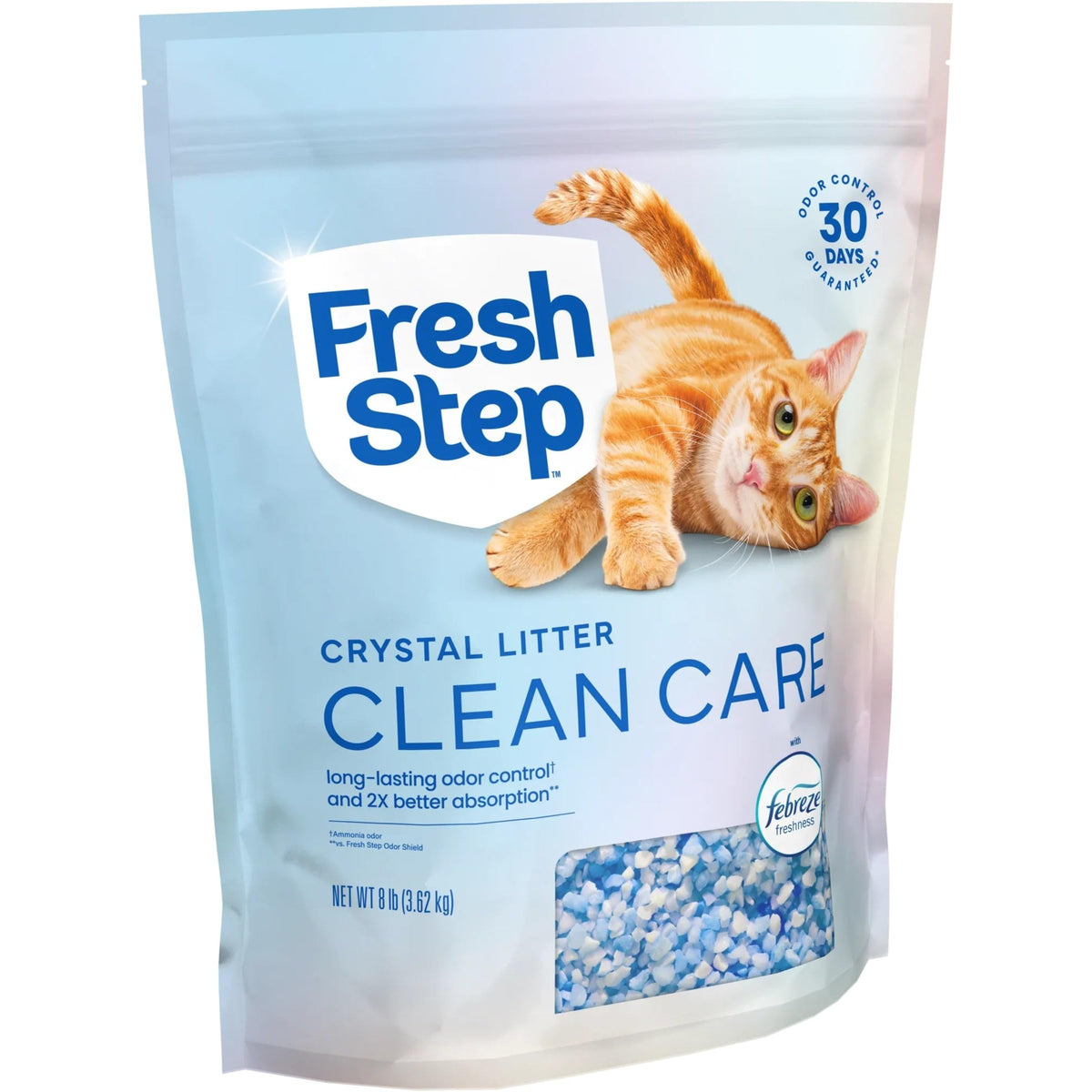 8 lb. 2 Pk Crystal Cat Litter X17609