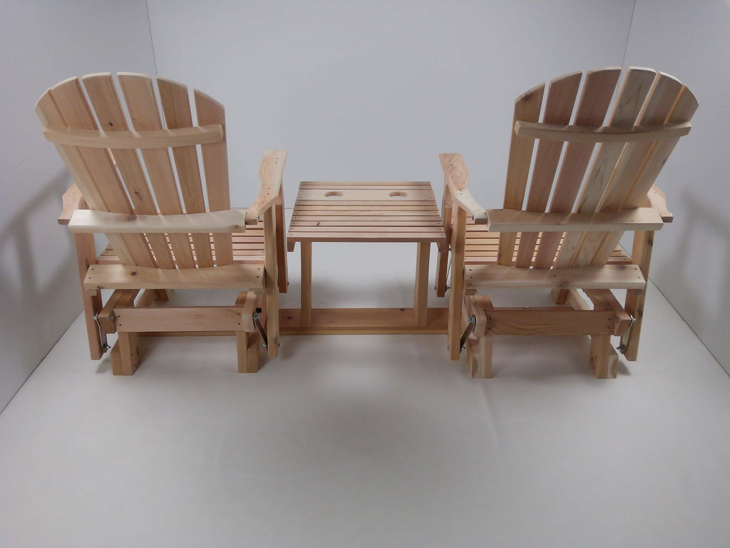 6 Foot Natural Cedar Settee Glider K134932