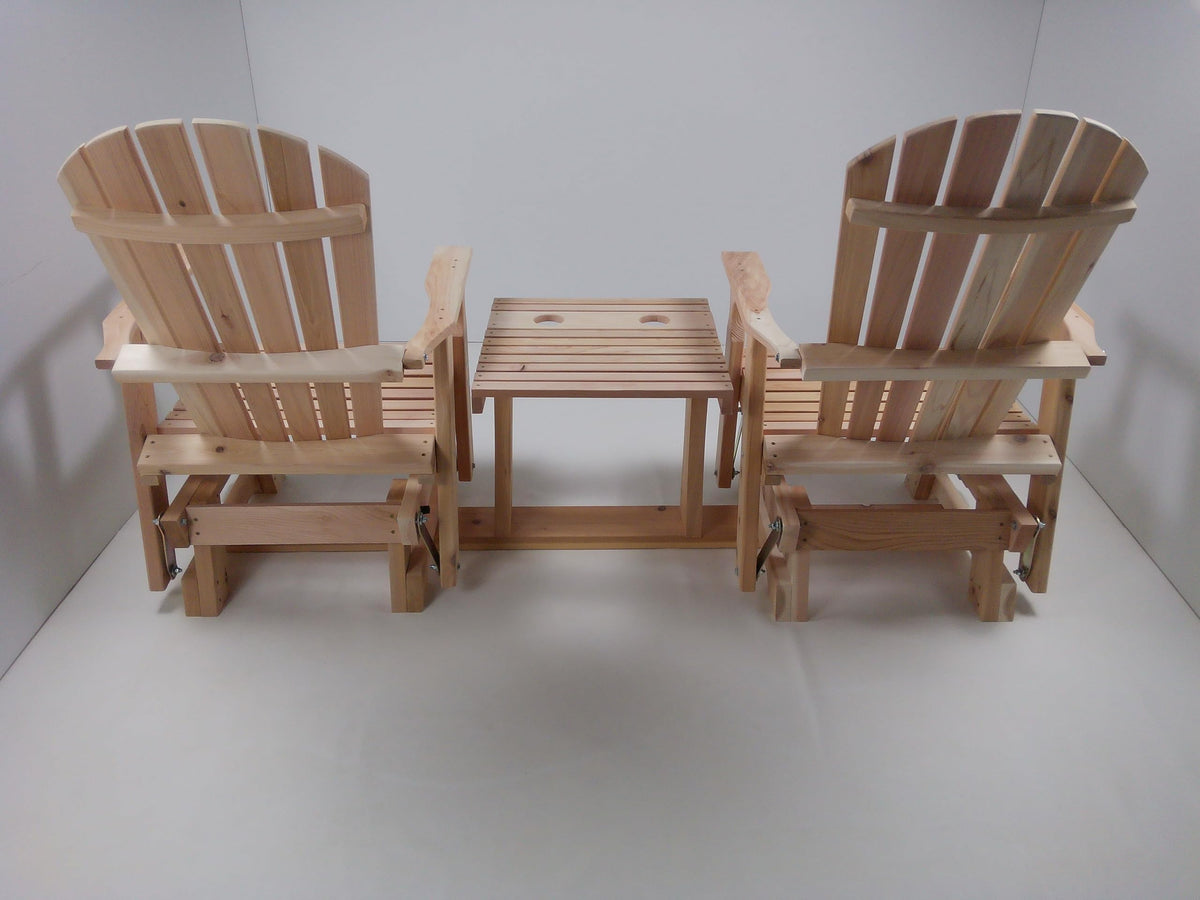 6 Foot Natural Cedar Settee Glider K134932