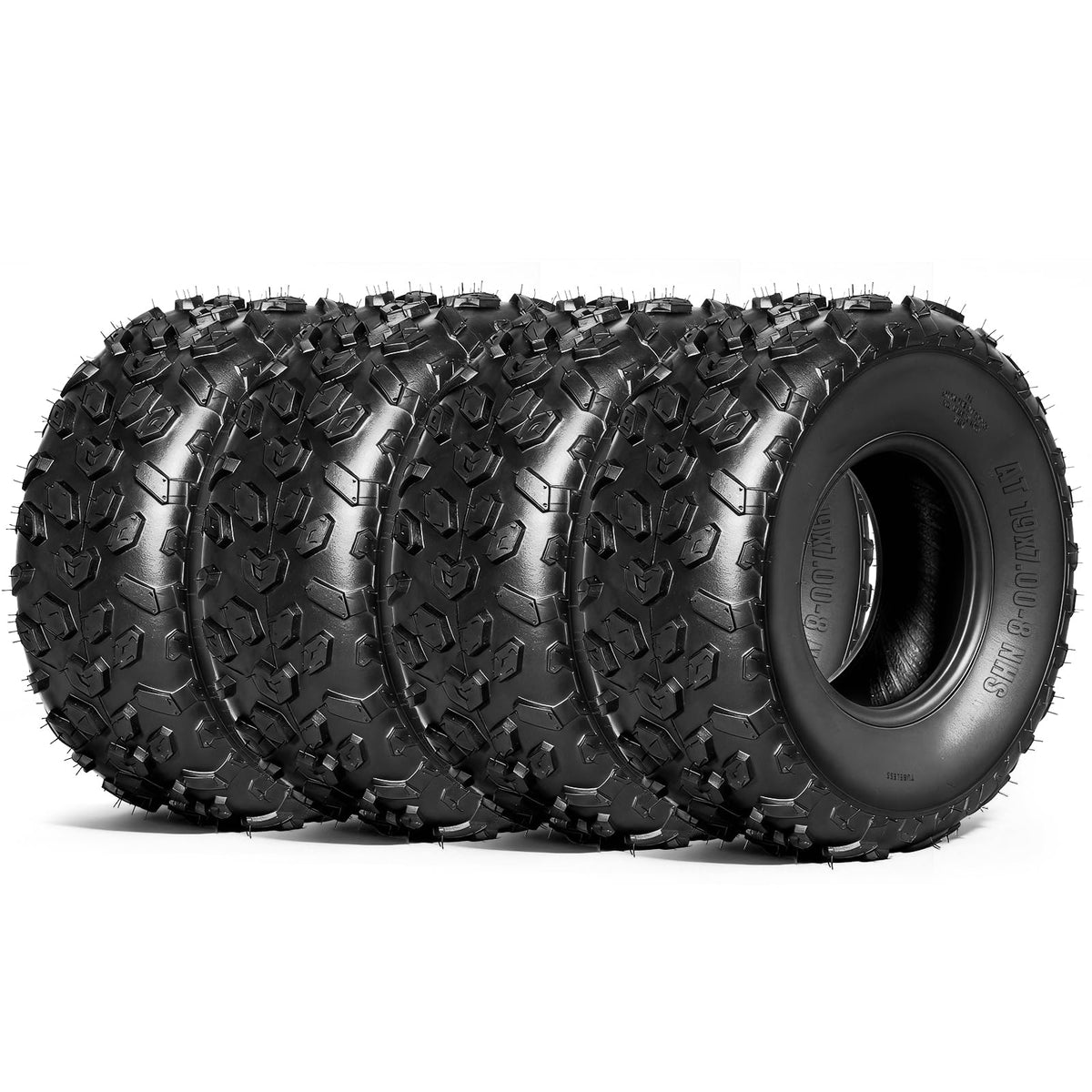 19x7-8 UTV ATV Tires Set of 4 A450595
