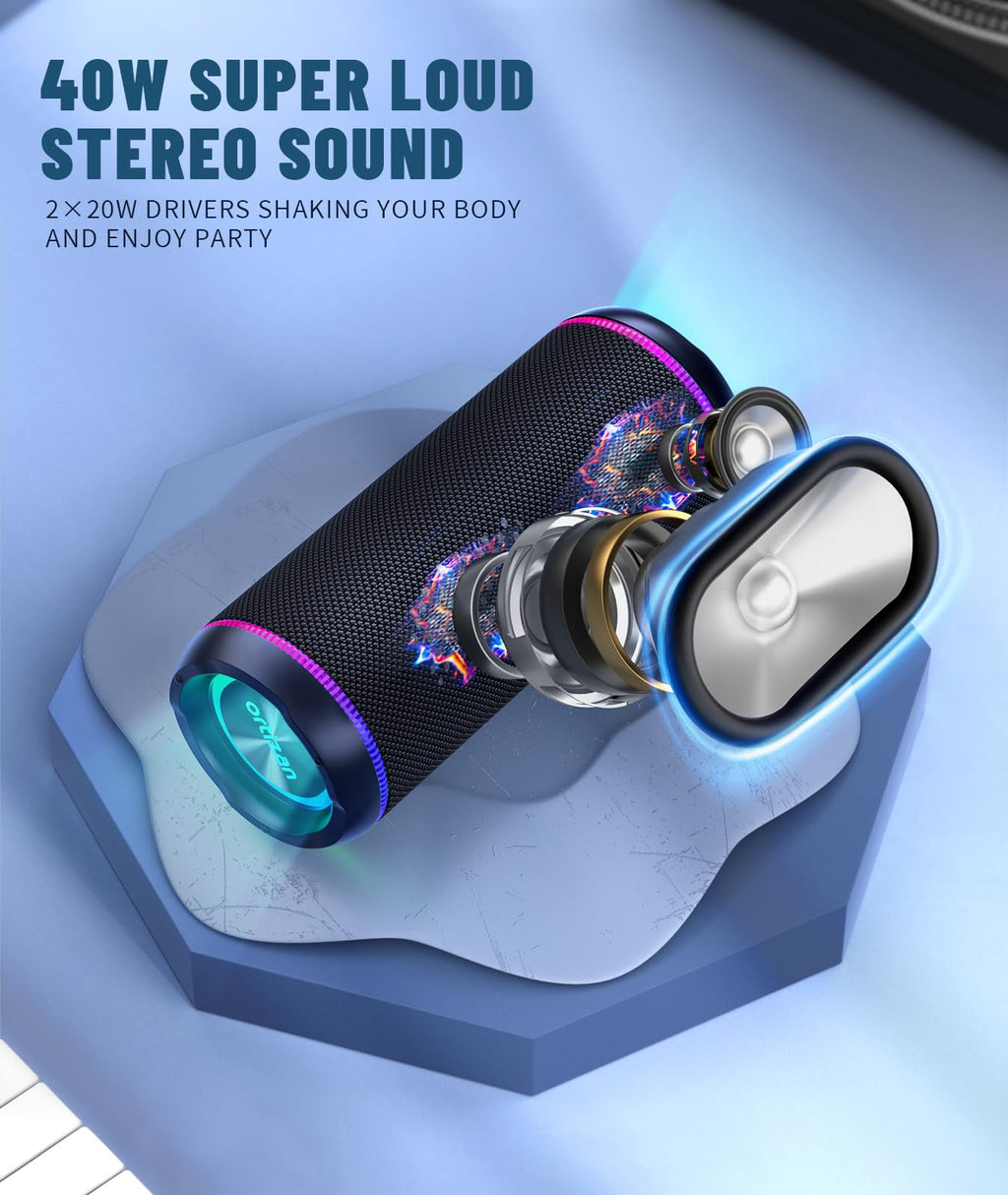 Black Portable Bluetooth Speaker W521585