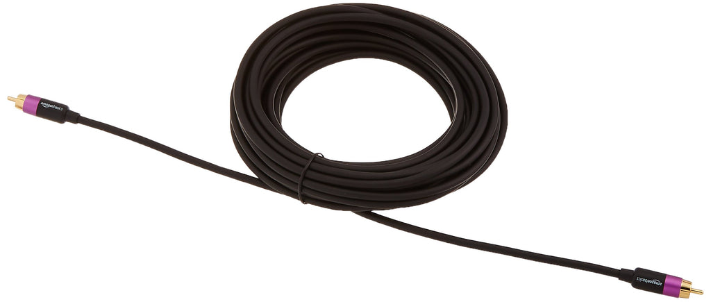 Black RCA Audio Cable 35 Feet E67340