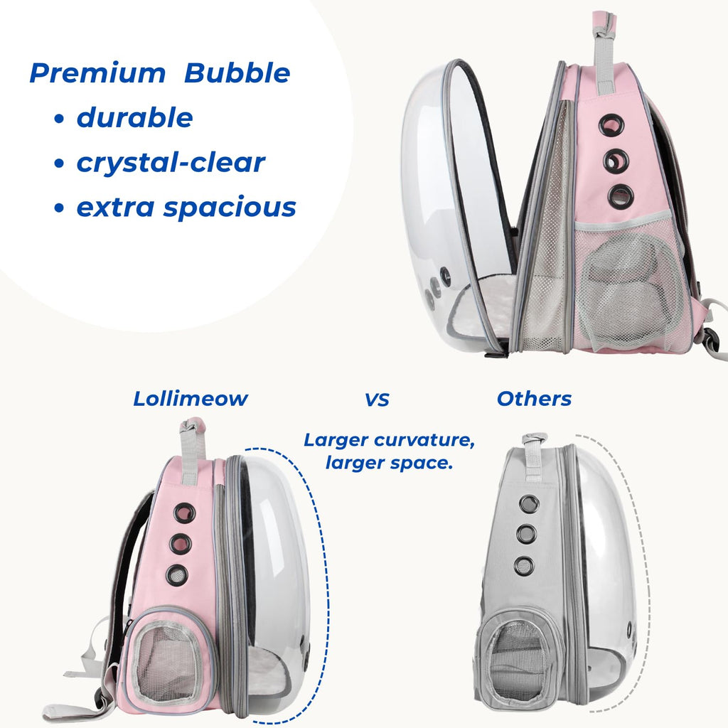 Expandable Cat Backpack with Mini Fan I520