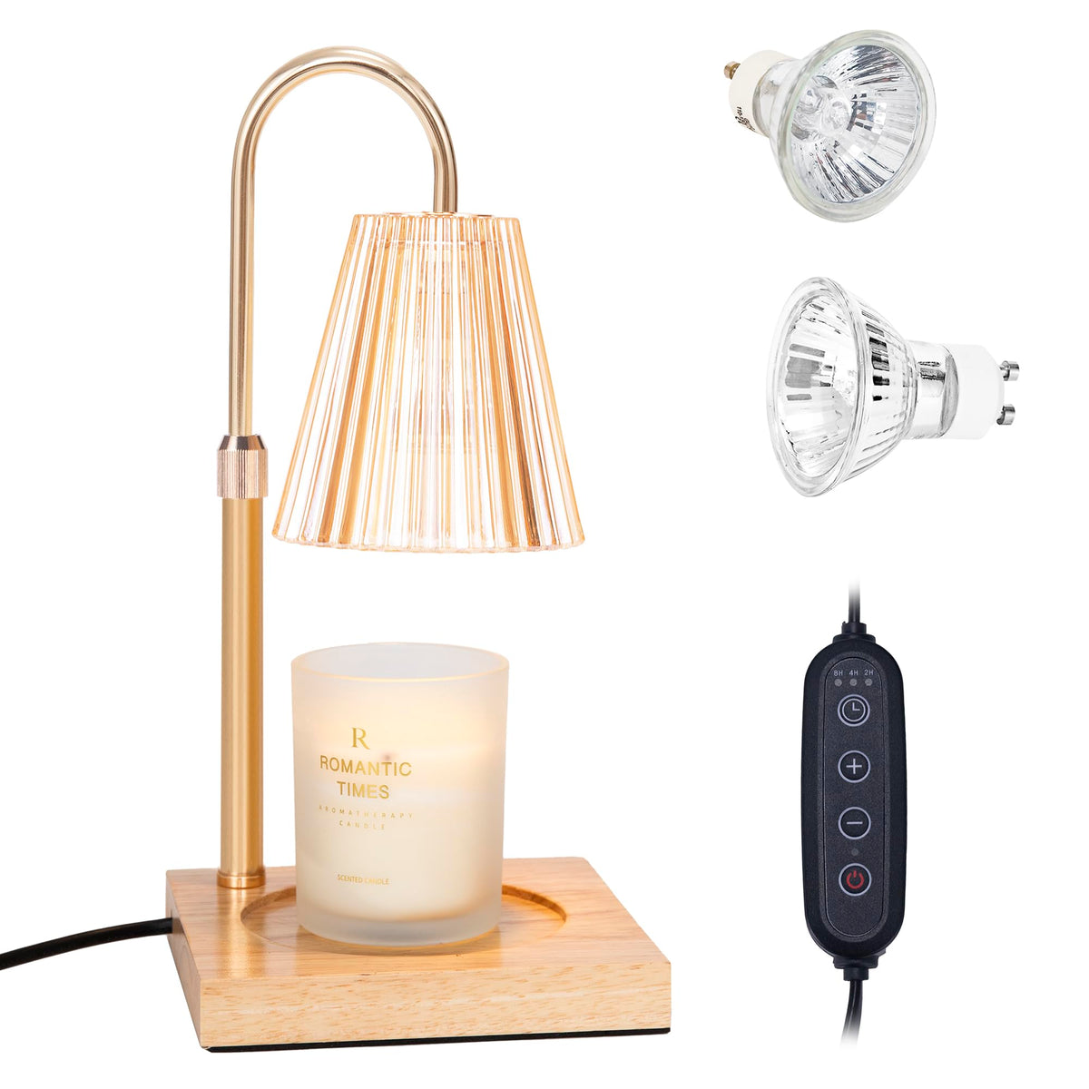 Adjustable Dimmable Electric Candle Warmer Lamp with Timer Z270337