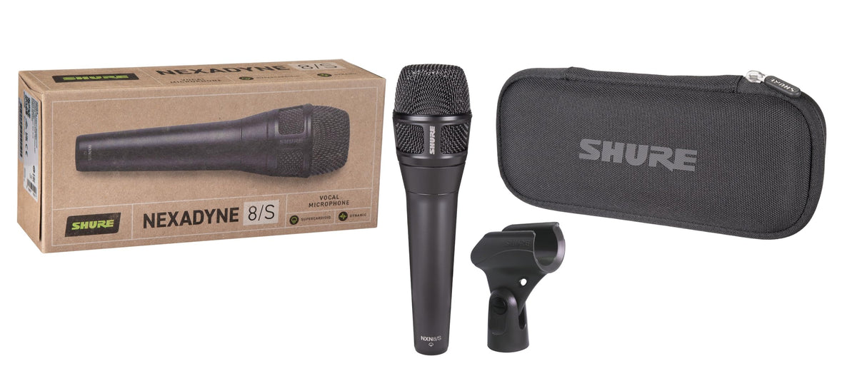 Black Supercardioid Dynamic Vocal Microphone L73792
