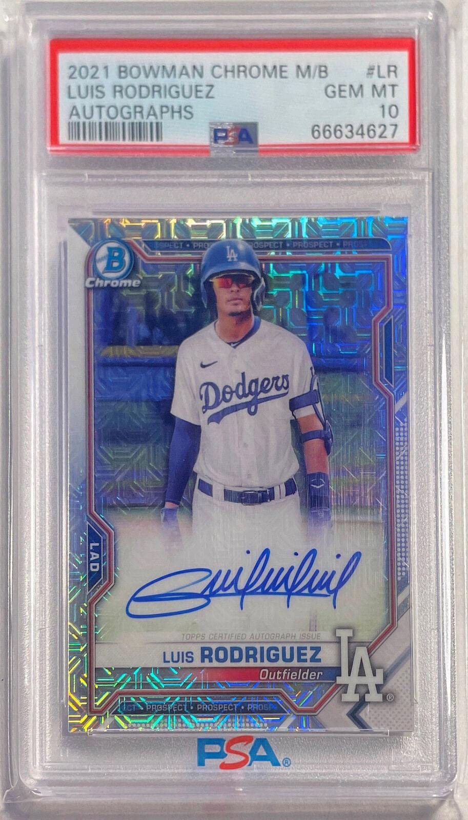 Baseball Autographed Cards M663