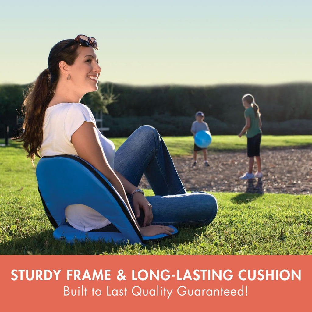 Portable Reclining Stadium Seat with Back Support F98366