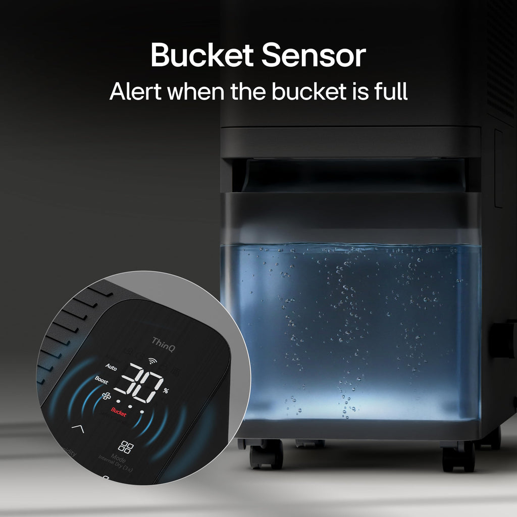 50 Pint/day WiFi Dehumidifier with Drain Hose J69892