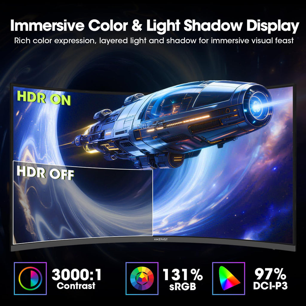 32" 4K 120Hz Curved Gaming Monitor U985