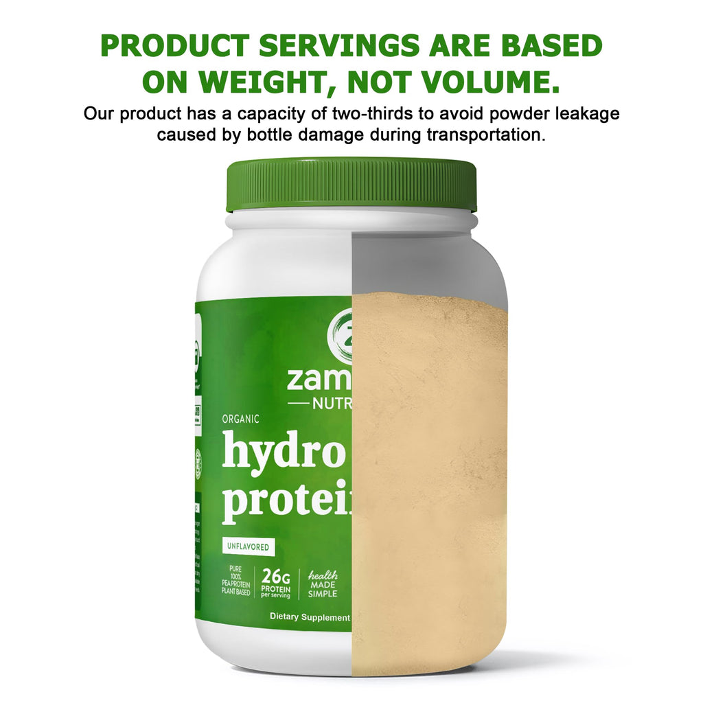 Organic Pea Protein Powder 2.62lbs B194