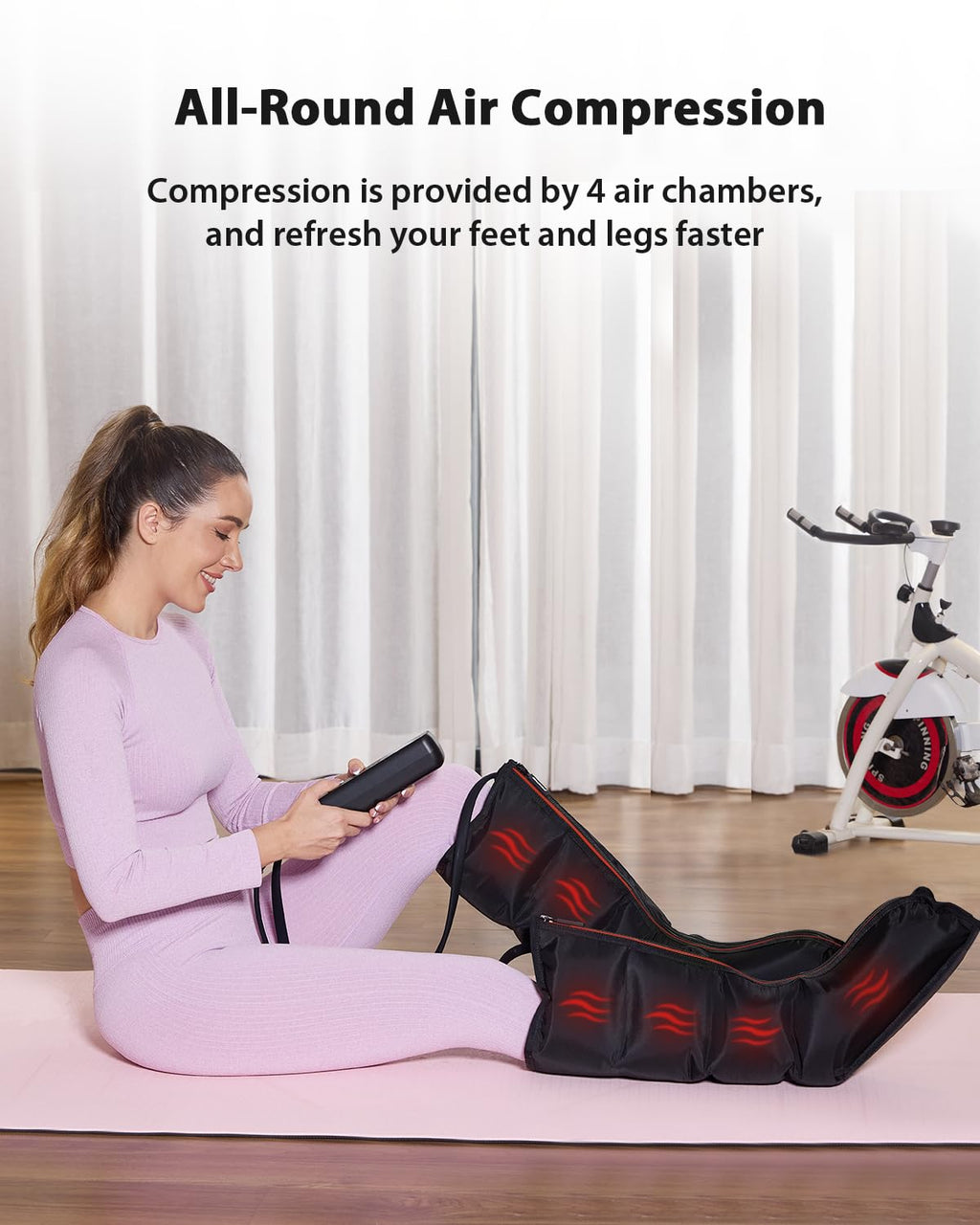 Leg Massager with Heat and Compression K550791